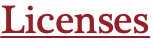 Licenses 